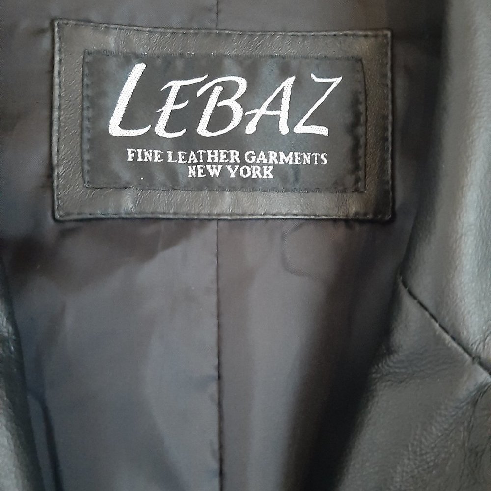 Leather Trench Coat - Picture 2 of 4